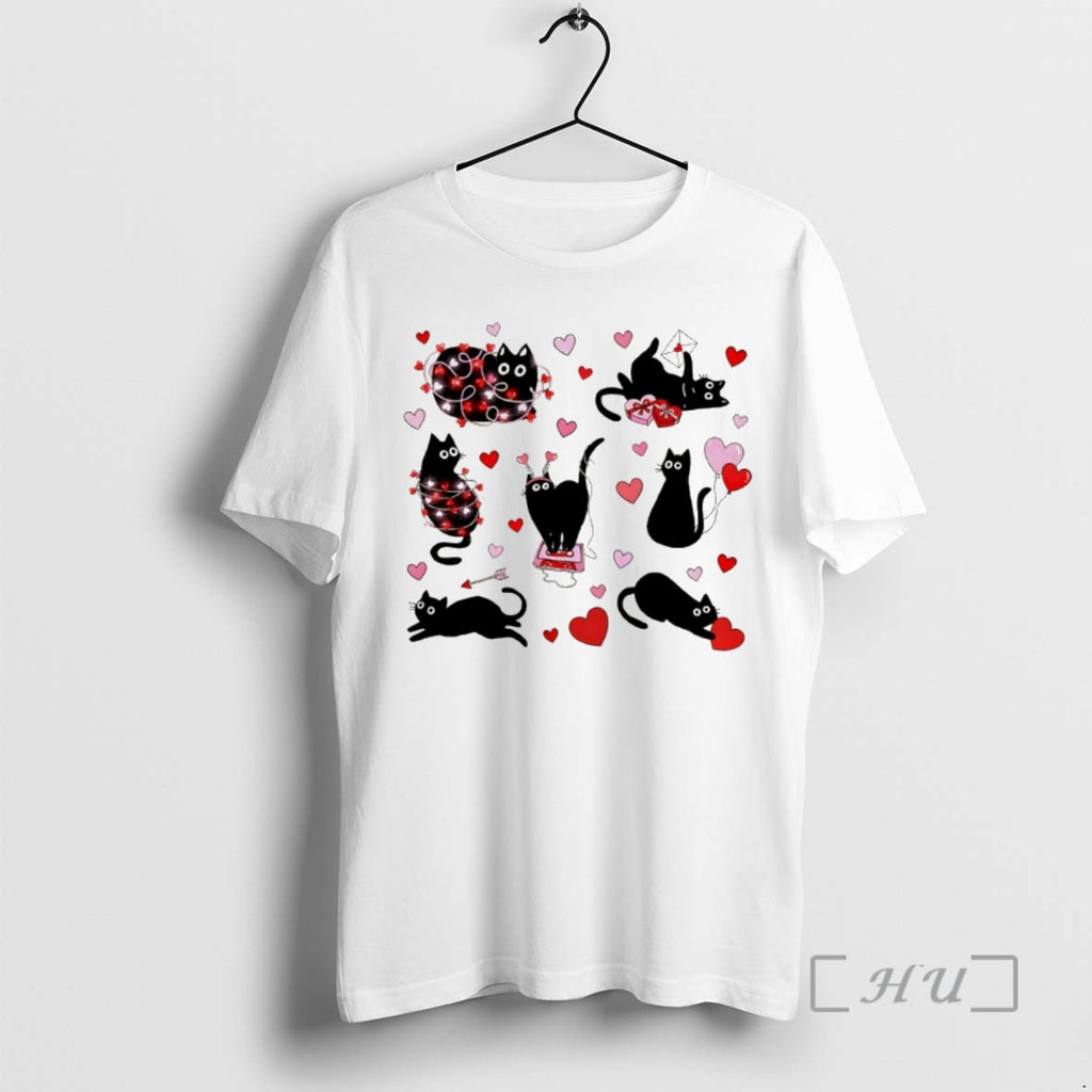 Officials Cat Love Heart Valentines Day 2026 T-Shirts, Hoodie, Sweatshirt | DripVista.com