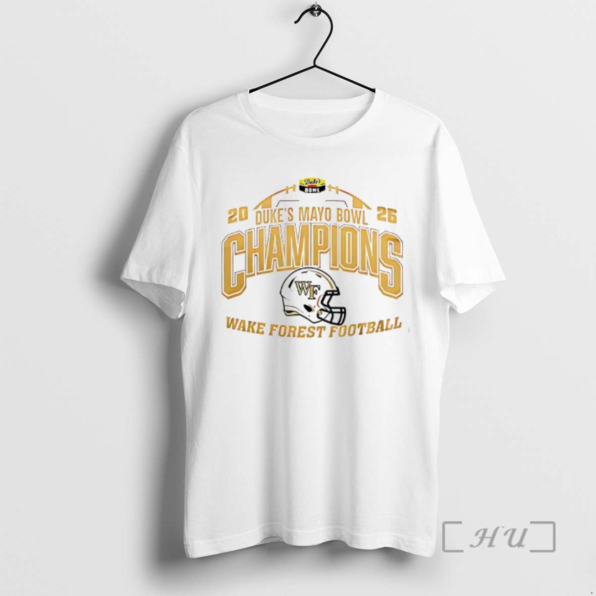Officials Champions Wake Forest Demon Deacons 2026 Dukes Mayo Bowl T-Shirts, Hoodie, Sweatshirt | DripVista.com
