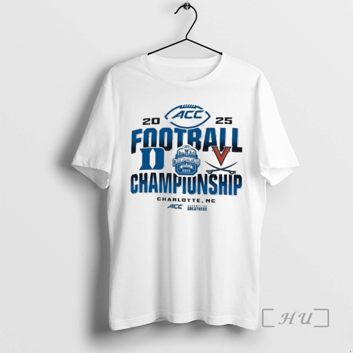 Officials Charlotte Nc 2025 Acc Football Championship Duke Vs Virginia T-Shirts, Hoodie, Sweatshirt | DripVista.com
