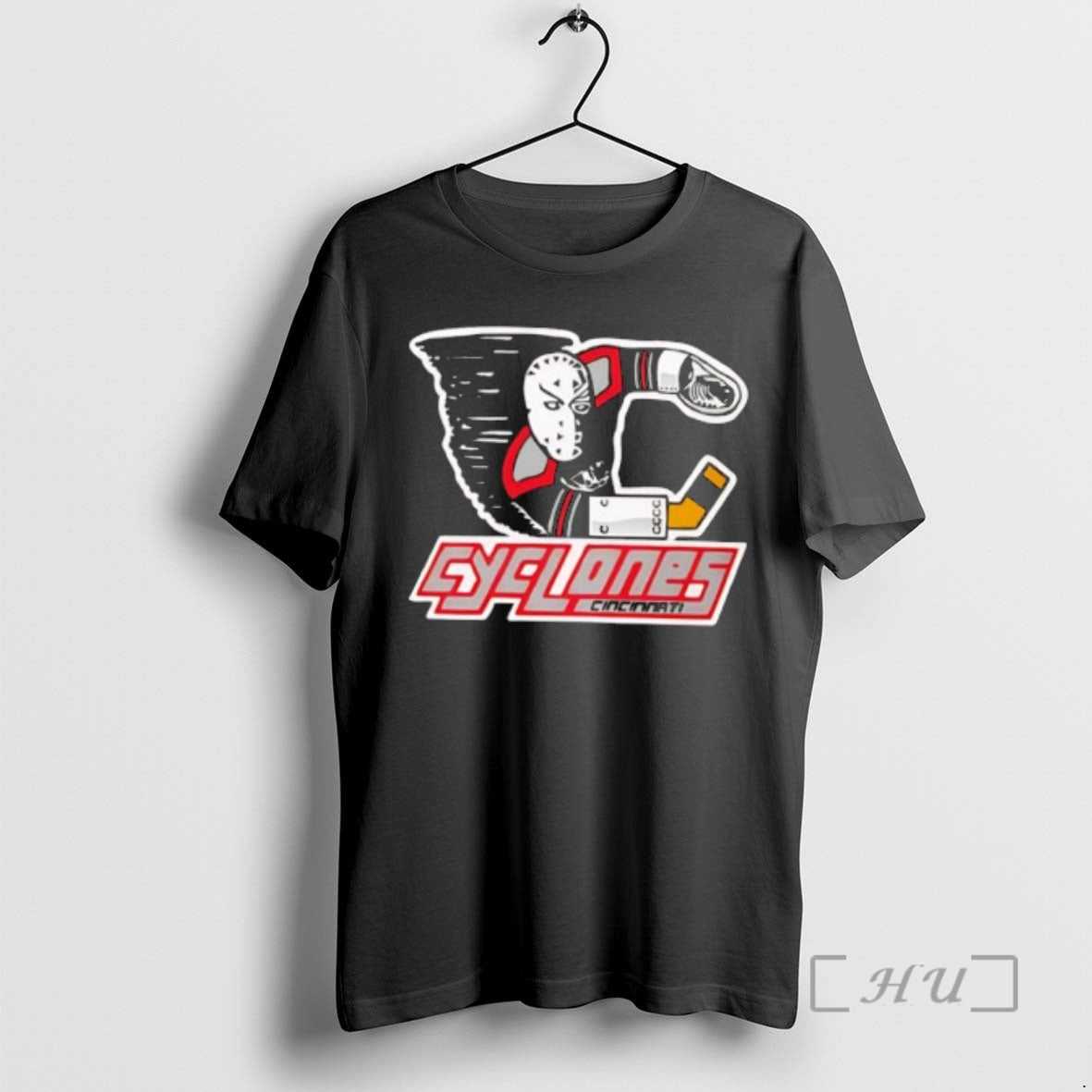 Officials Cincinnati Cyclones Hockey Mask Tornado Logo T-Shirts, Hoodie, Sweatshirt | DripVista.com