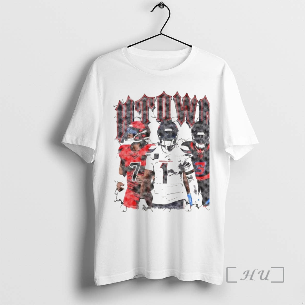Officials Cj Diggs H Town Houston Football T-Shirts, Hoodie, Sweatshirt | DripVista.com