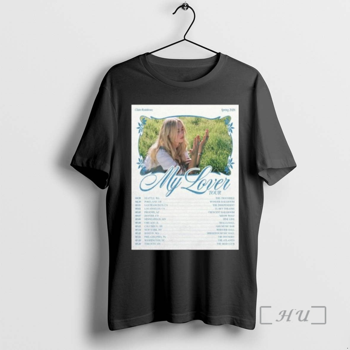 Officials Claire Rosinkranz Spring Tour 2026 T-Shirts, Hoodie, Sweatshirt | DripVista.com