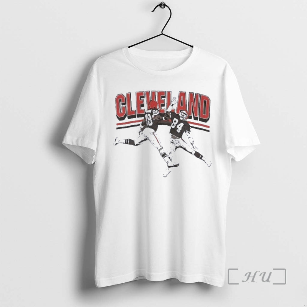 Officials Cleveland Football High Five Player T-Shirts, Hoodie, Sweatshirt | DripVista.com
