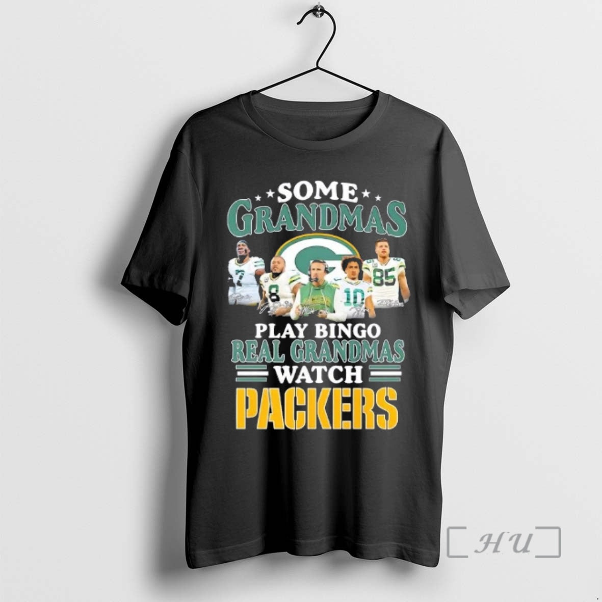Officials Coach Matt Lafleur And Players Some Grandmas Play Bingo Real Grandmas Watch Green Bay T-Shirts, Hoodie, Sweatshirt