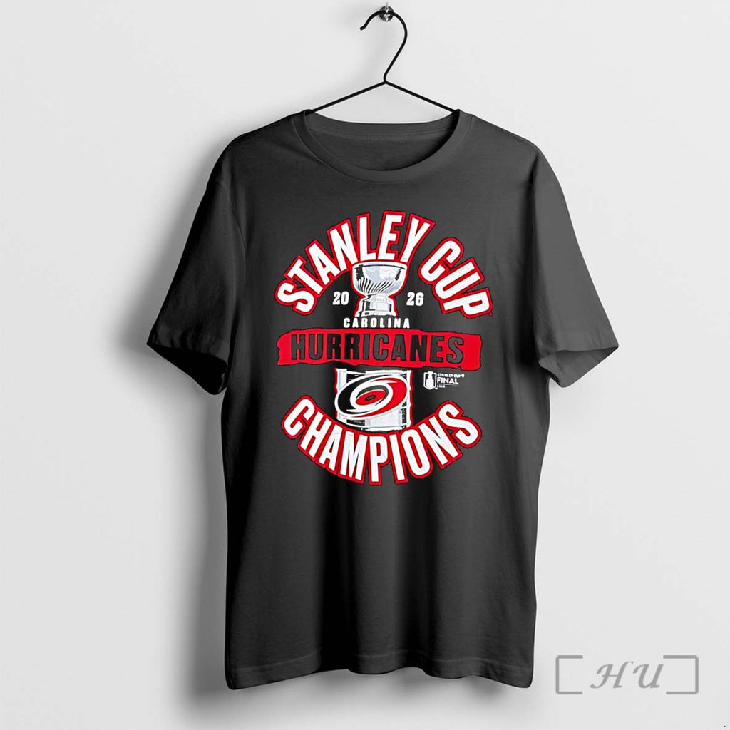 Officials Commemorative Stanley Cup 2026 Carolina Hurricanes Black