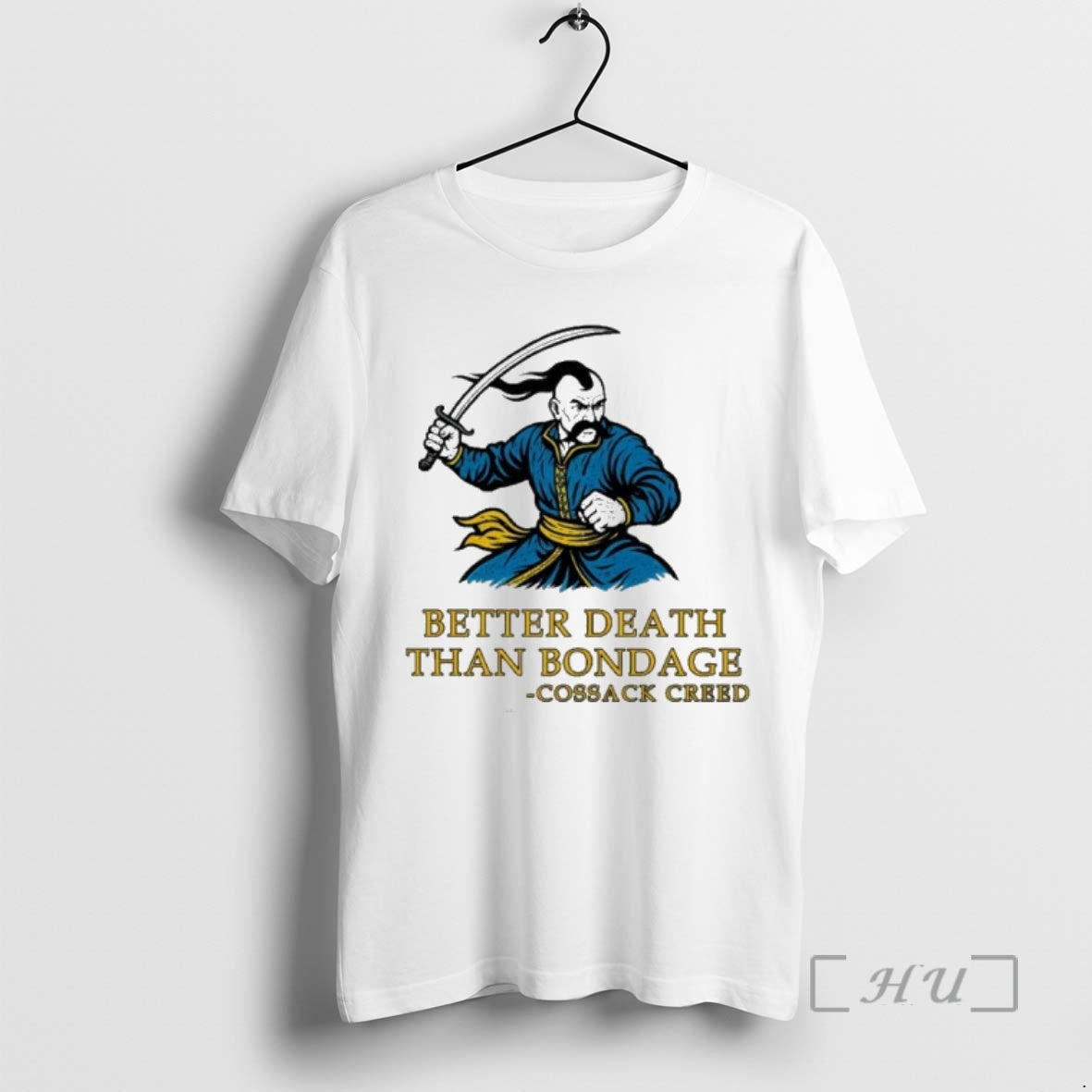 Officials Cossack Creed Better Death Than Bondage T-Shirts, Hoodie, Sweatshirt | DripVista.com