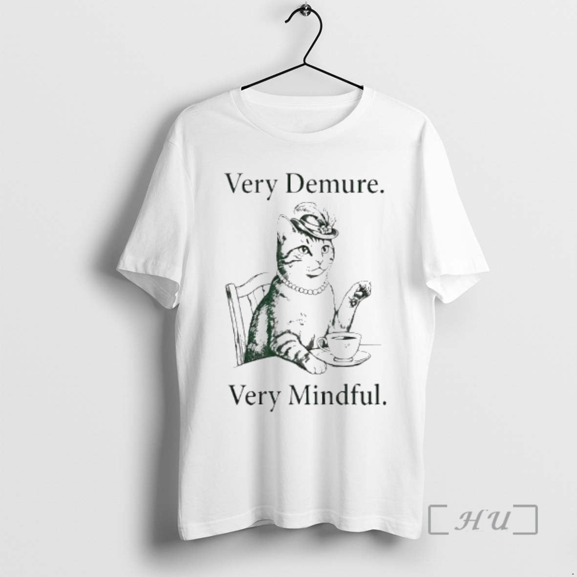 Officials Cowboy Cat Very Demure Very Mindful T-Shirts, Hoodie, Sweatshirt | DripVista.com