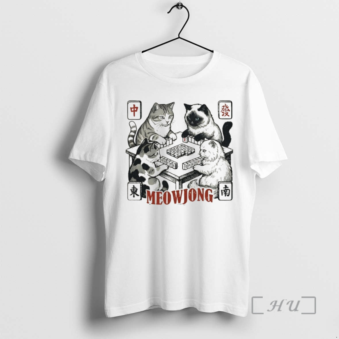 Officials Cute Cats Playing Mah Jongg T-Shirts, Hoodie, Sweatshirt | DripVista.com