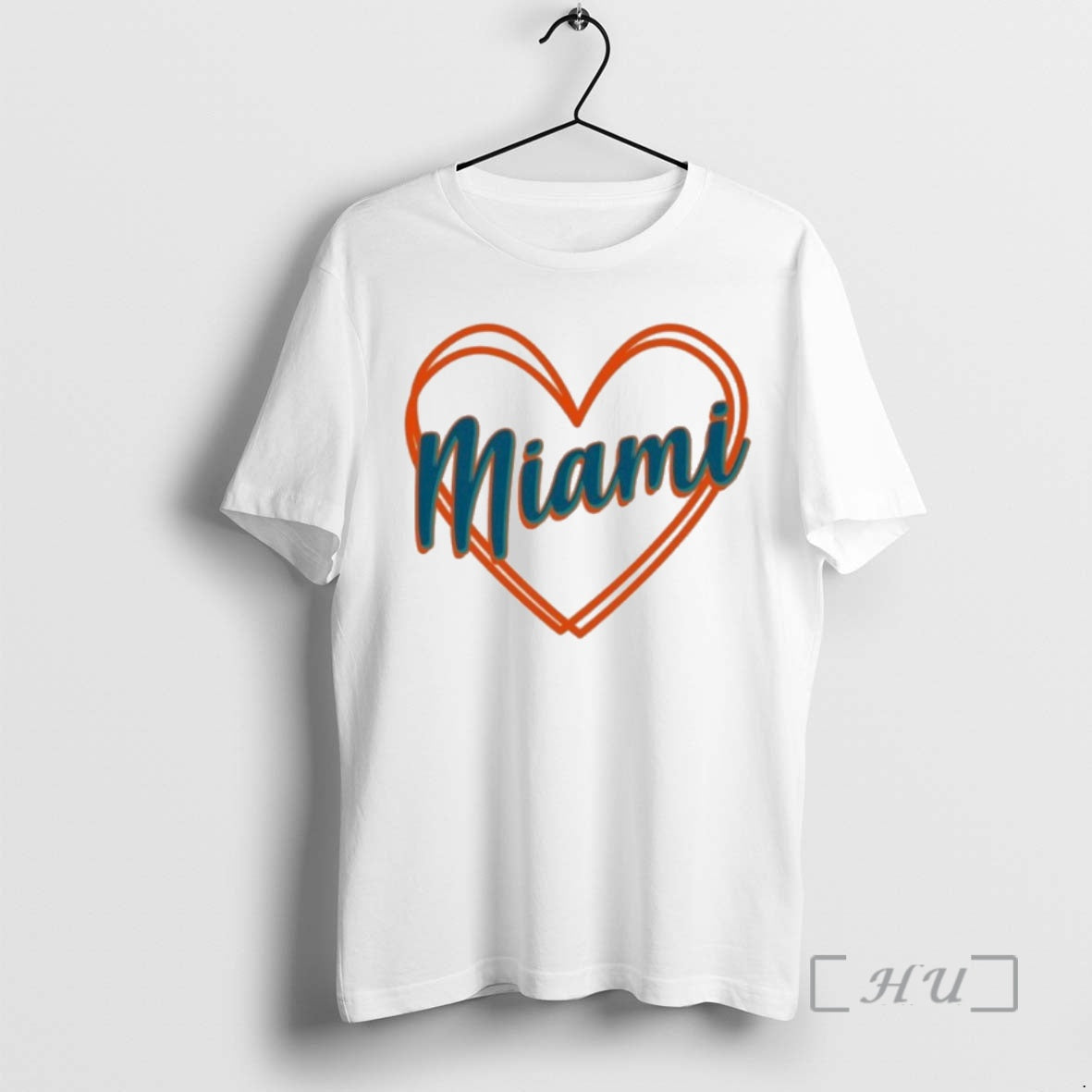 Officials Cute Miami Sports Football Heart T-Shirts, Hoodie, Sweatshirt | DripVista.com