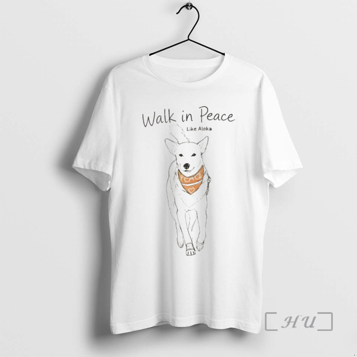Officials Cute Dog Walk In Peace Like Aloka Vintage T-Shirts, Hoodie, Sweatshirt | DripVista.com