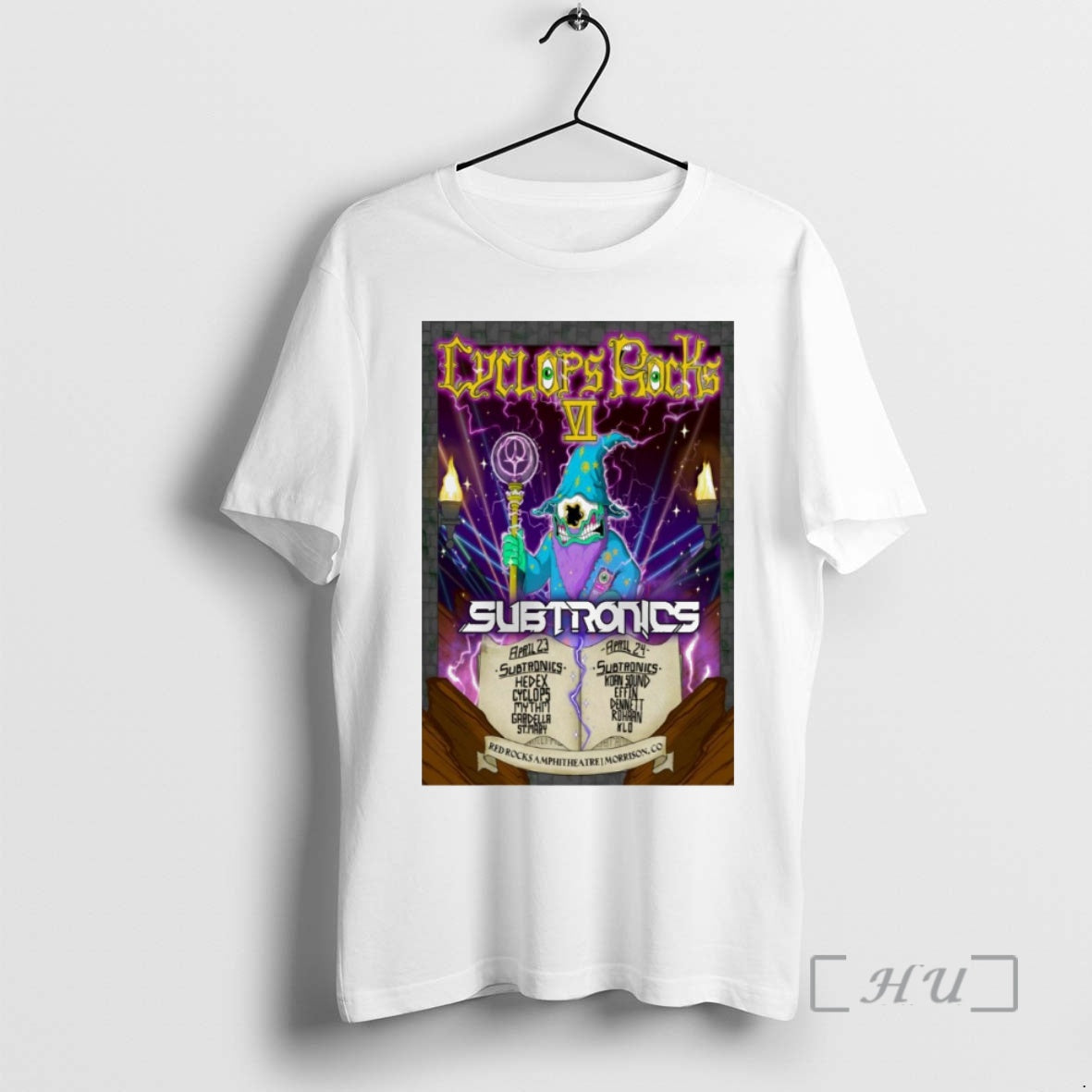 Officials Cyclops Rocks At Red Rocks Amphitheatre On April 23 24 2026 Premium T Shirts Hoodie, Sweatshirt | DripVista.com