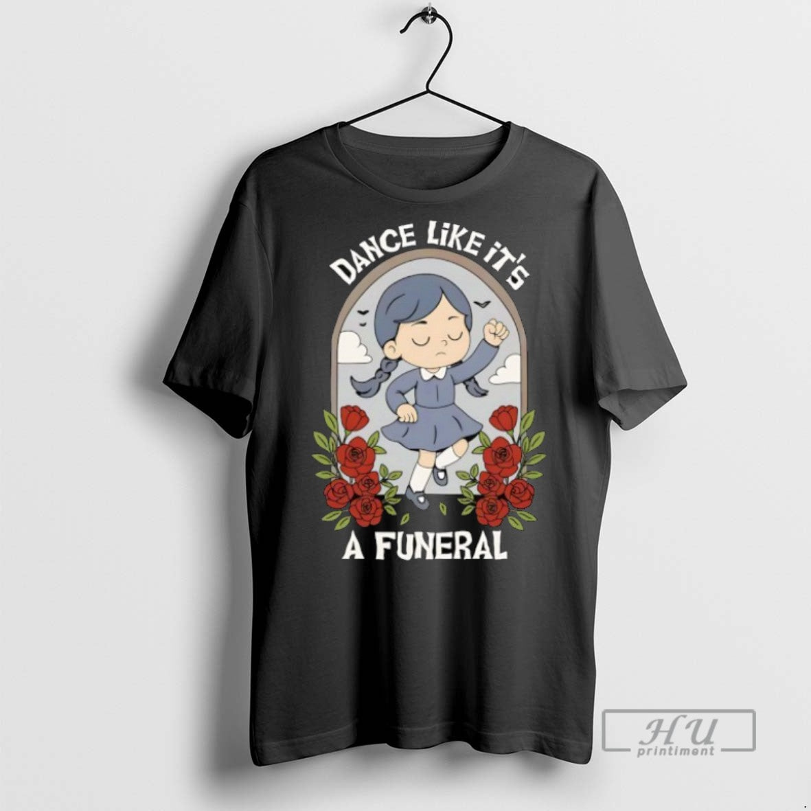 Officials Dance Like Its A Funeral Wednesday Addams T Shirt Sweatshirt Hoodies