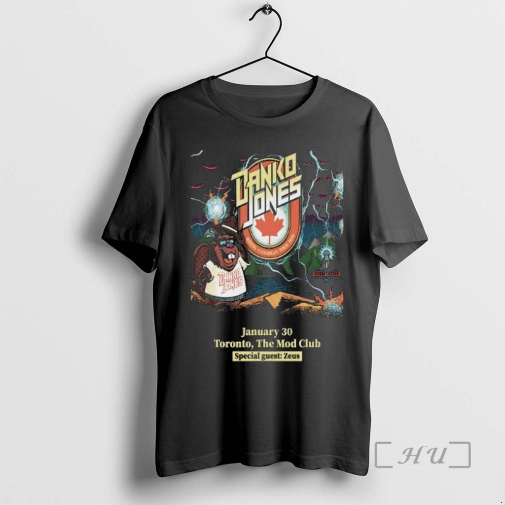 Officials Danko Jones Jan 30 2026 The Mod Club In Toronto On Premium T Shirts Hoodie, Sweatshirt | DripVista.com