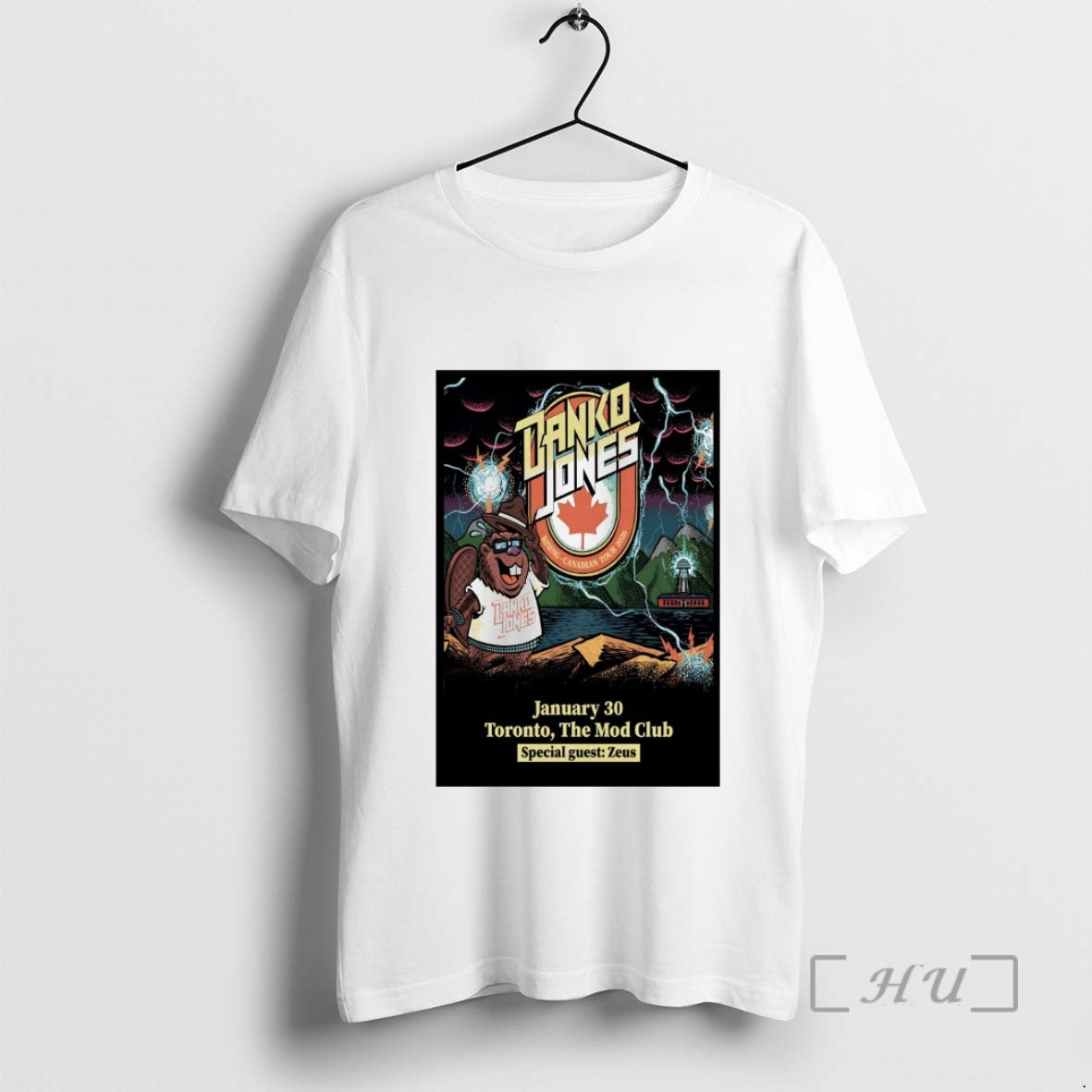 Officials Danko Jones January 30 2026 The Mod Club In Toronto On Premium T Shirts Hoodie, Sweatshirt | DripVista.com