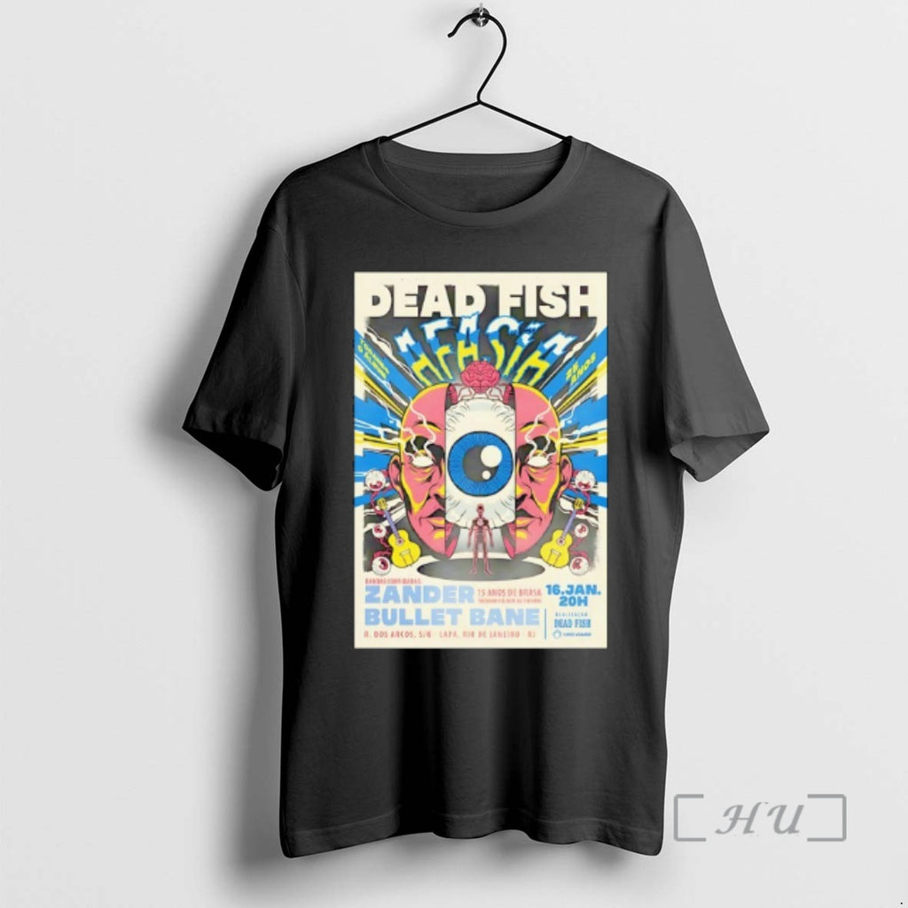 Officials Dead Fish 1 16 2026 Rio De Janeiro Rj T-Shirts, Hoodie, Sweatshirt | DripVista.com