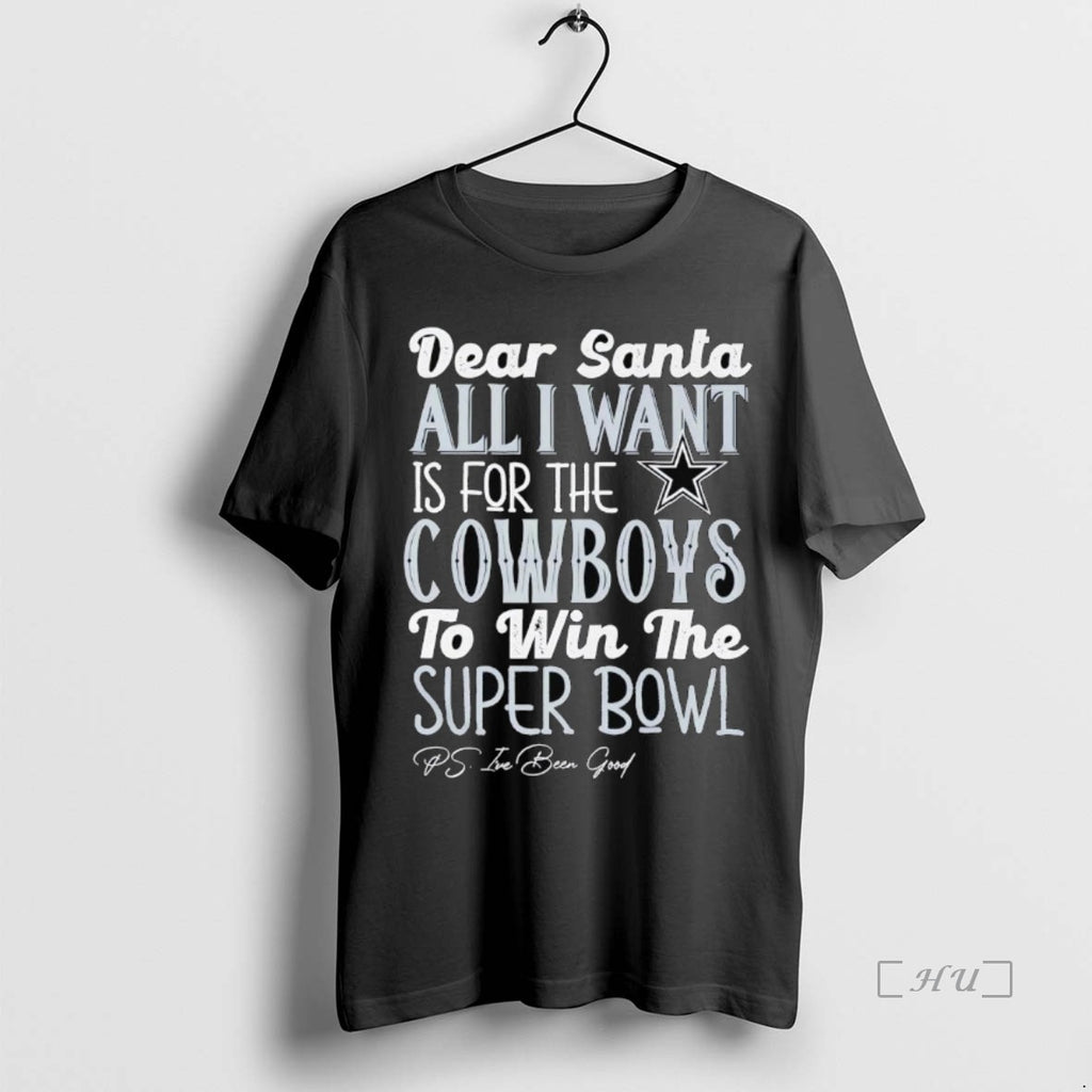 Officials Dead Santa All I Want Is For The Dallas Cowboys To Win The Championship T-Shirts, Hoodie, Sweatshirt