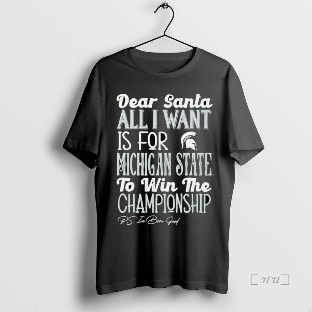 Officials Dead Santa All I Want Is For The Michigan State Spartans To Win The T-Shirts, Hoodie, Sweatshirt | DripVista.com