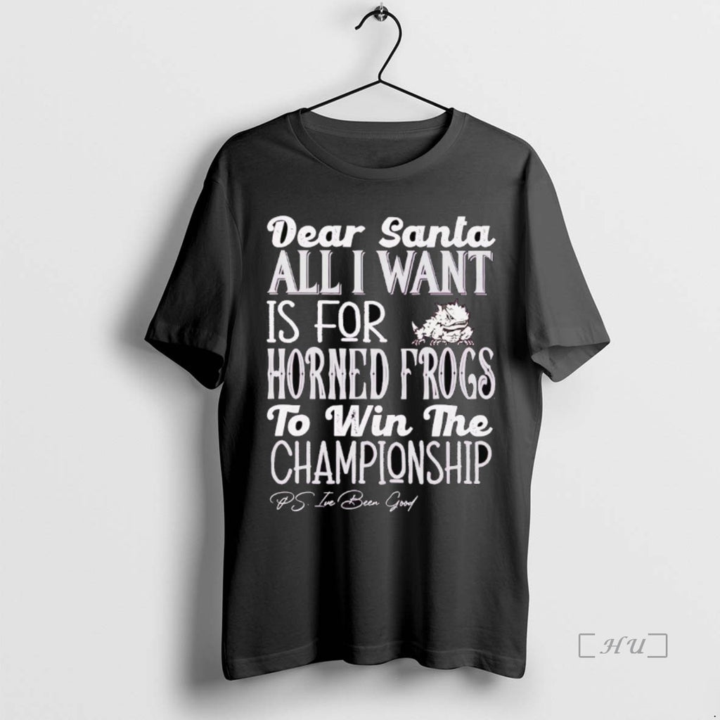 Officials Dead Santa All I Want Is For The Tcu Horned Frogs To Win The T-Shirts, Hoodie, Sweatshirt | DripVista.com