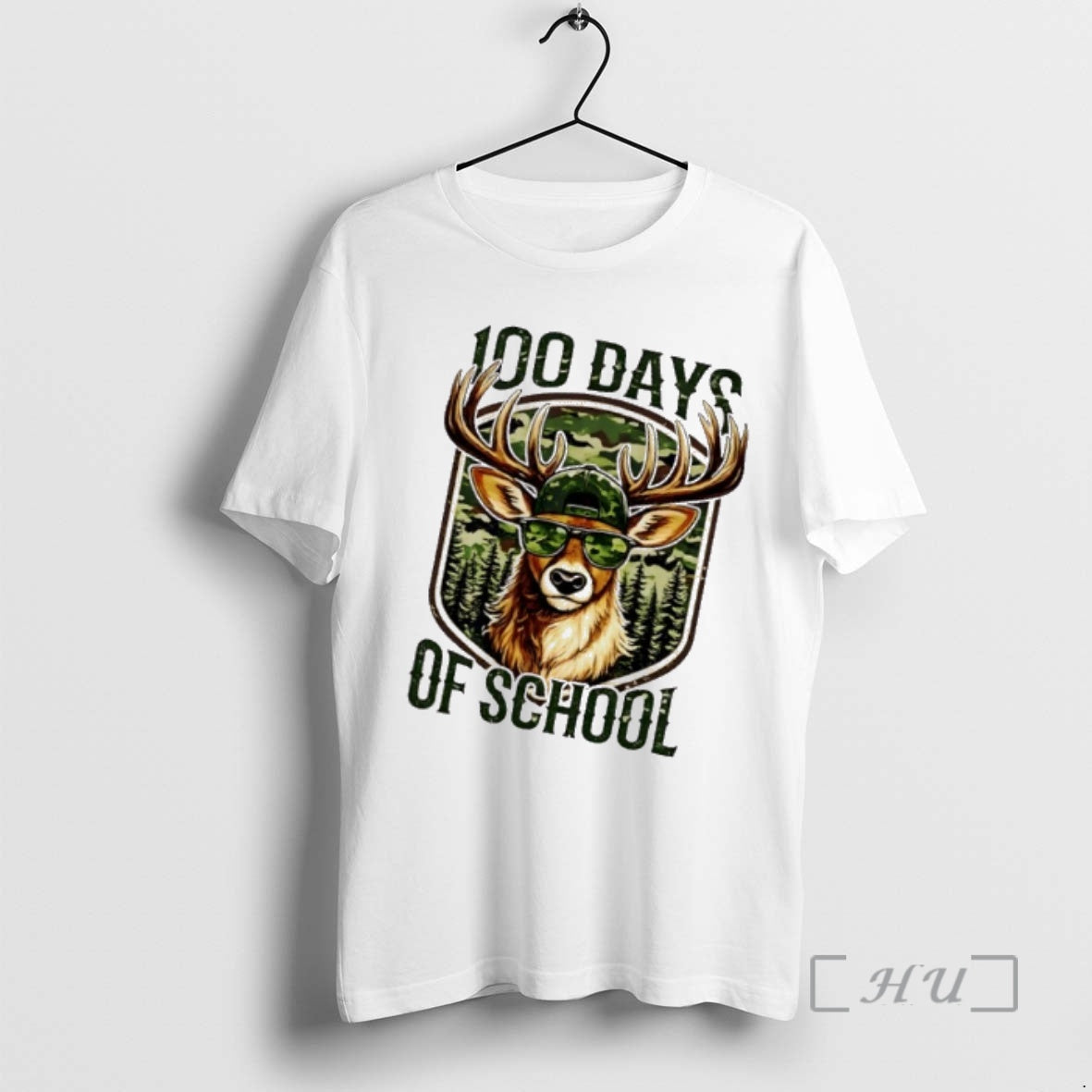 Officials Deer 100 Days Of School Student Teacher 100th Day T-Shirts, Hoodie, Sweatshirt | DripVista.com