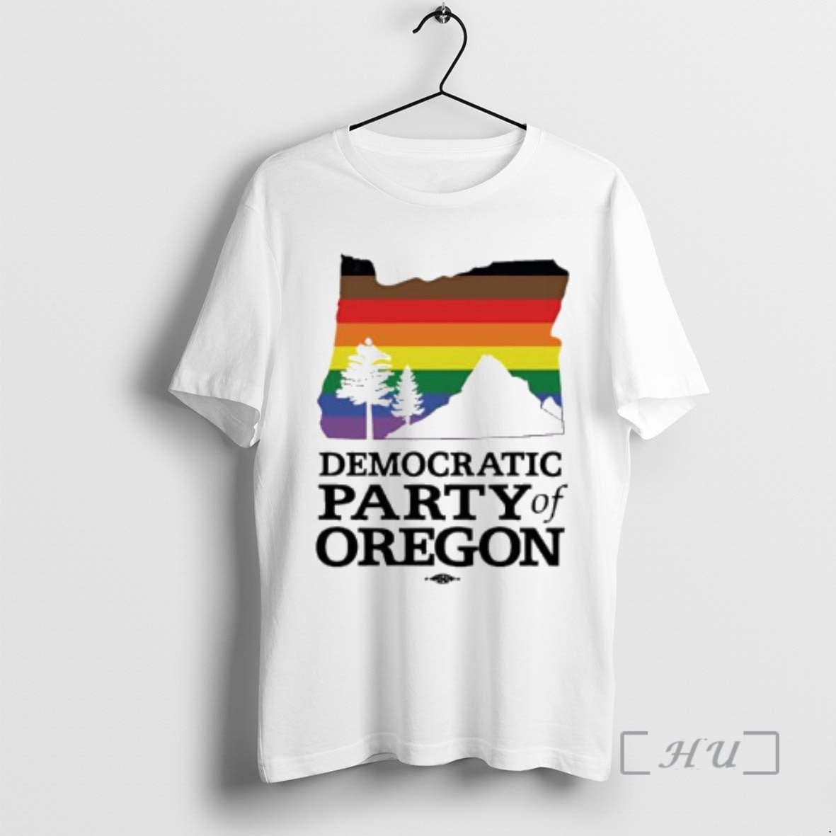 Officials Democratic Party Of Oregon Pride Graphic T-Shirts, Hoodie, Sweatshirt | DripVista.com