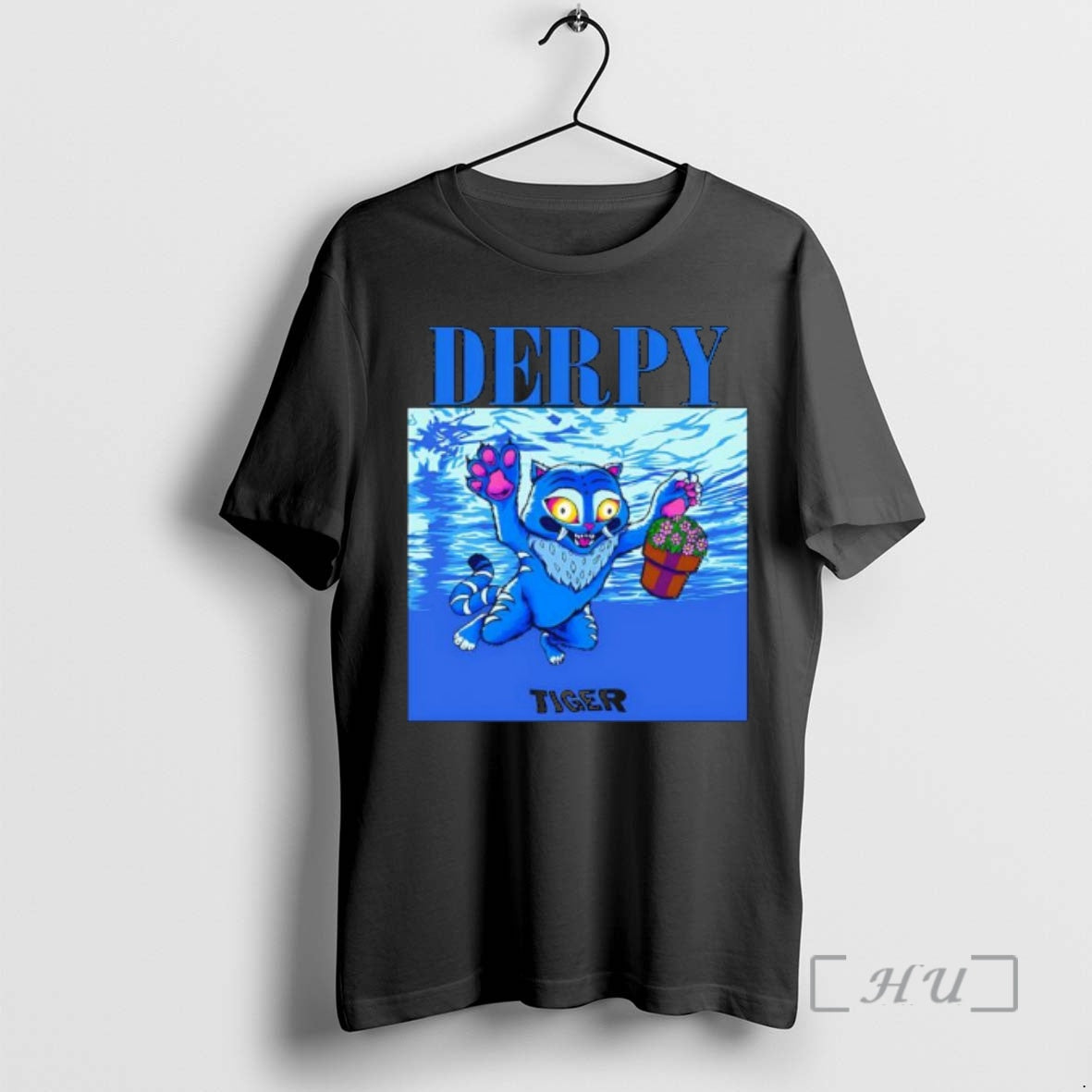 Officials Derpymind Derpy Tiger Graphic T-Shirts, Hoodie, Sweatshirt | DripVista.com