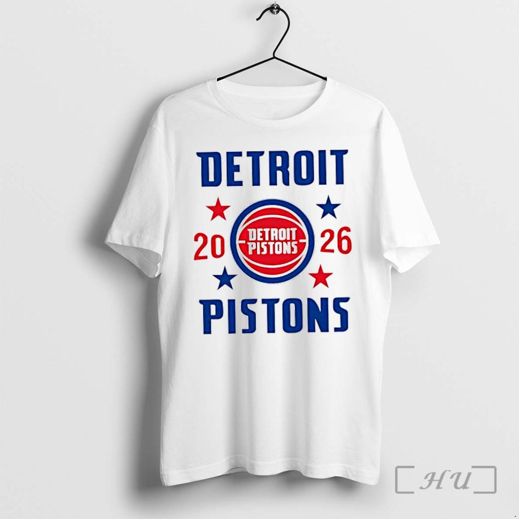 Officials Detroit Pistons Nba 2026 Team Star Logo