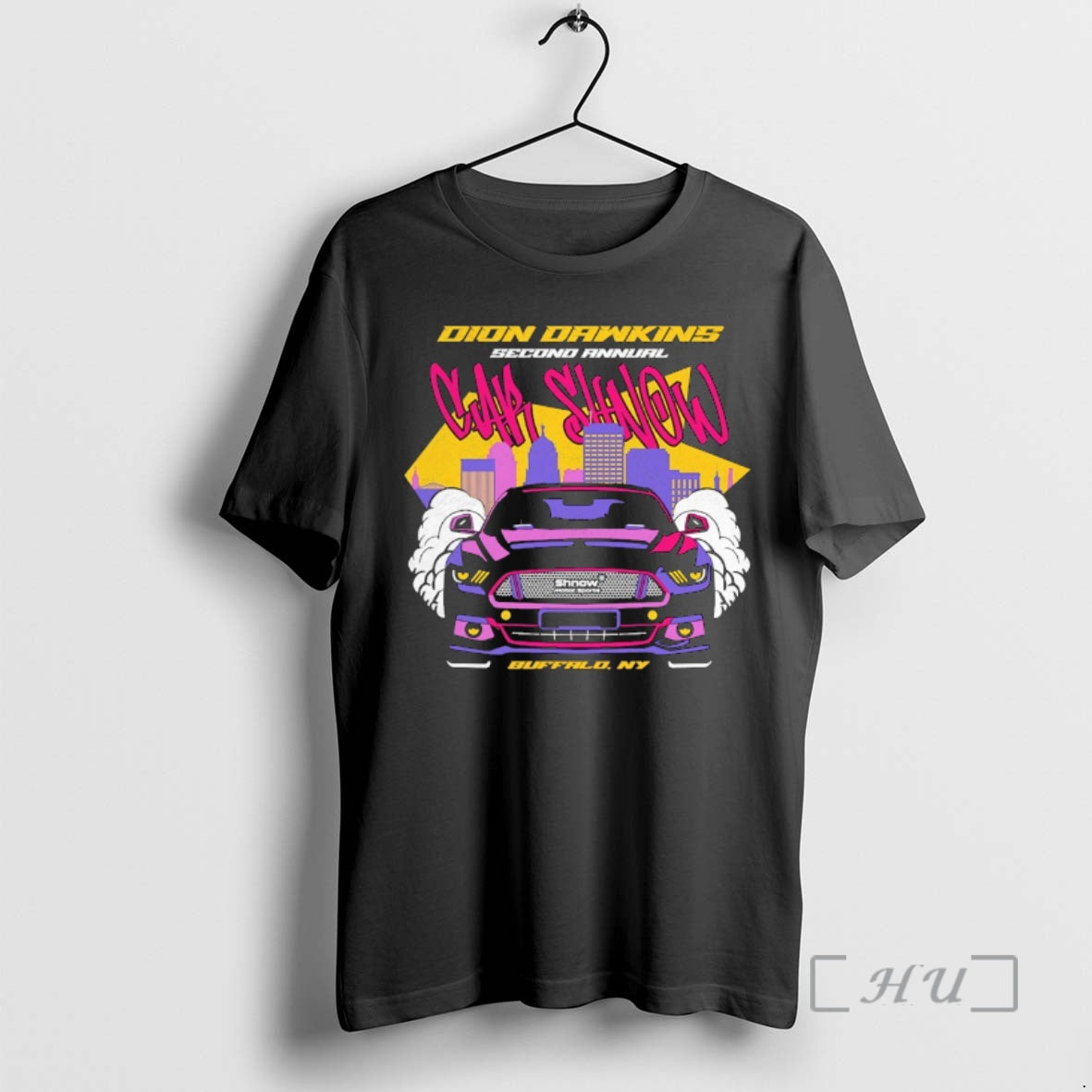 Officials Dion Dawkins Wearing 2025 Dion Dawkins Second Annual Car Shnow Shnow Motorsports Buffalo Ny T-Shirts, Hoodie,...