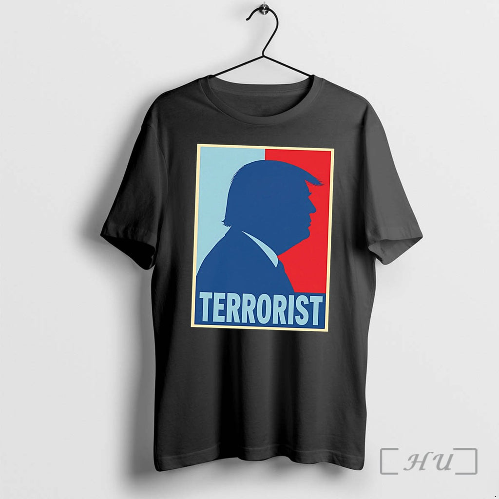 Officials Donald Trump Terrorist 2026 Paint Tee