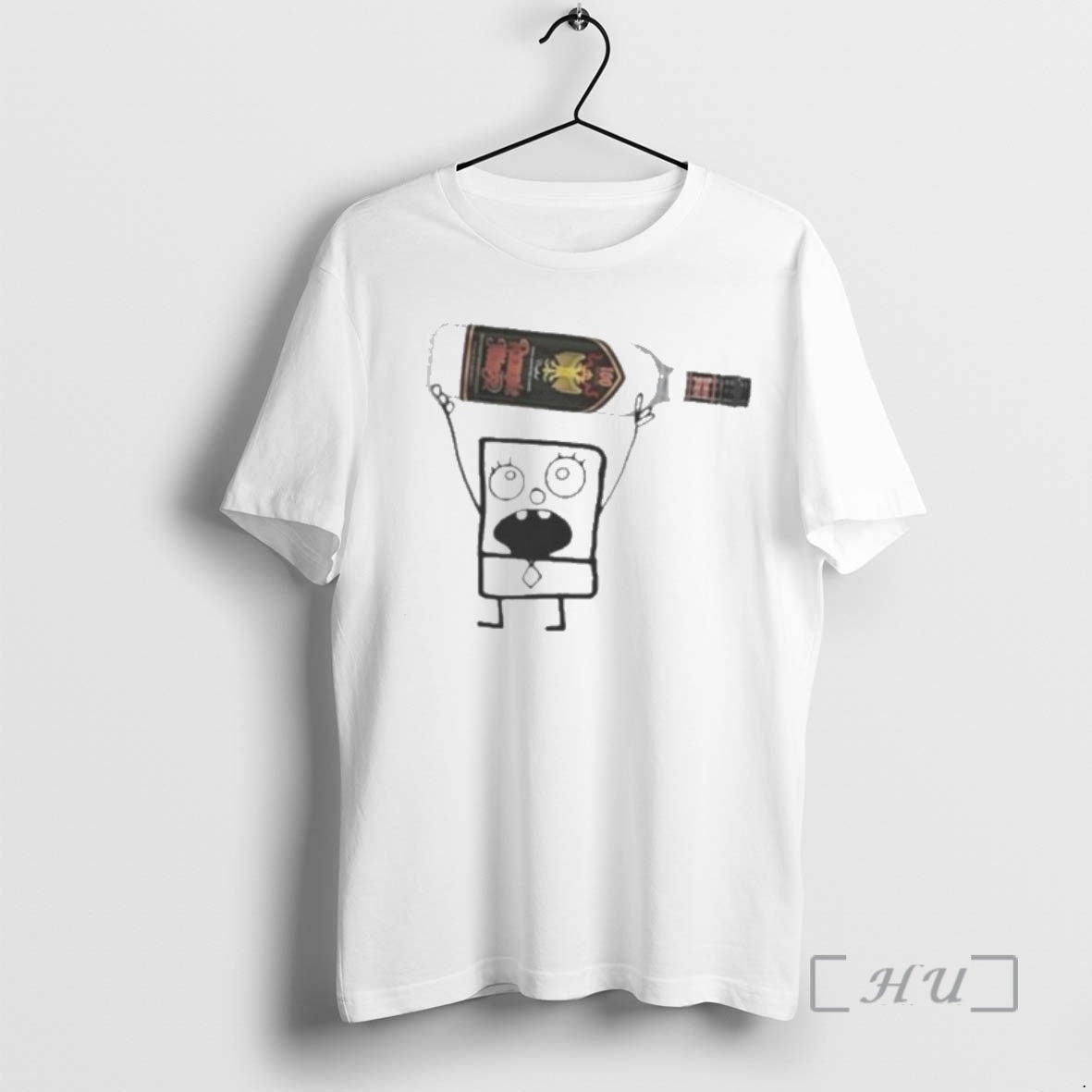 Officials Doodlebob Holding Rumple Minze Peppermint Schnapps Can T-Shirts, Hoodie, Sweatshirt | DripVista.com