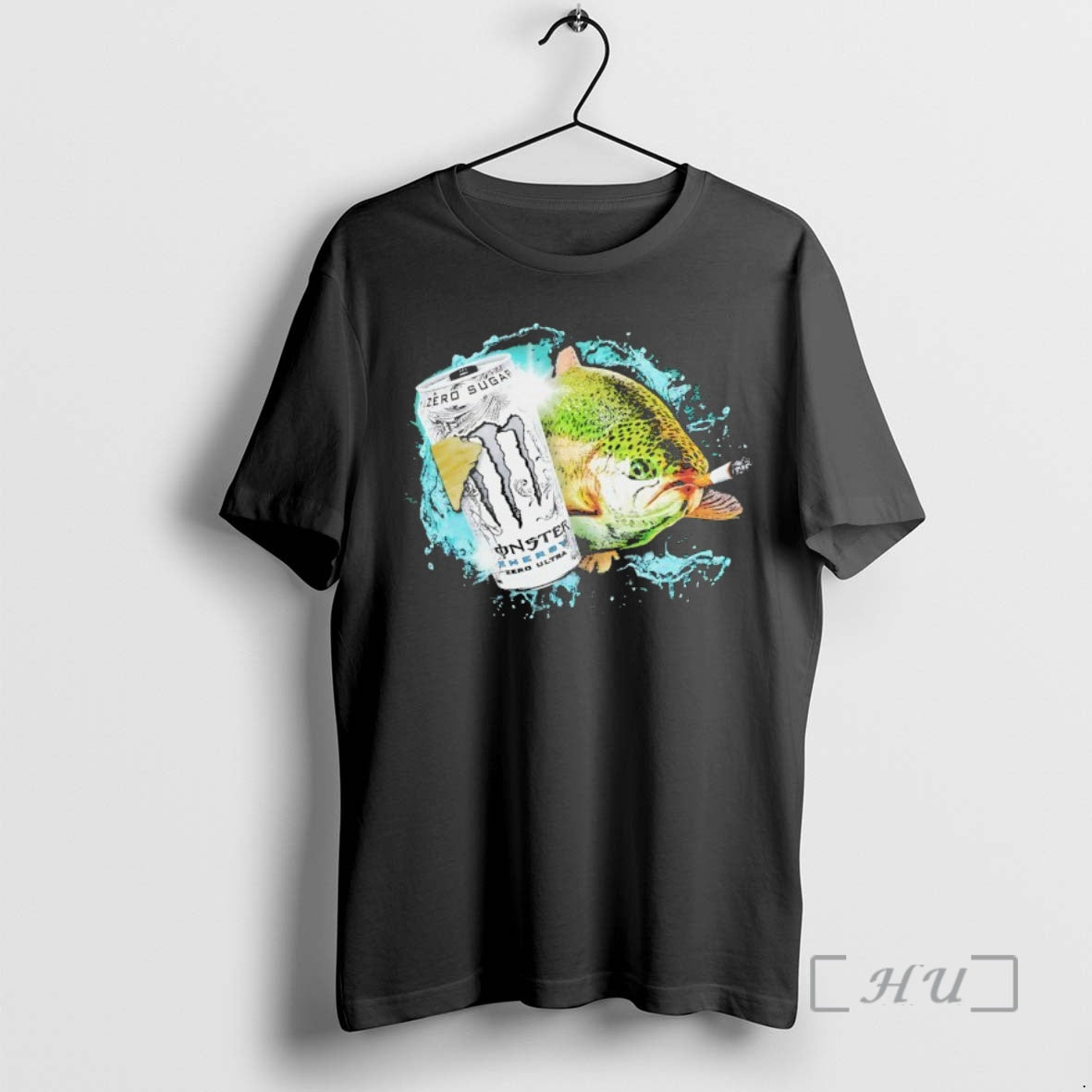 Officials Dope Ass Fish Smoking Drink Monster T-Shirts, Hoodie, Sweatshirt | DripVista.com