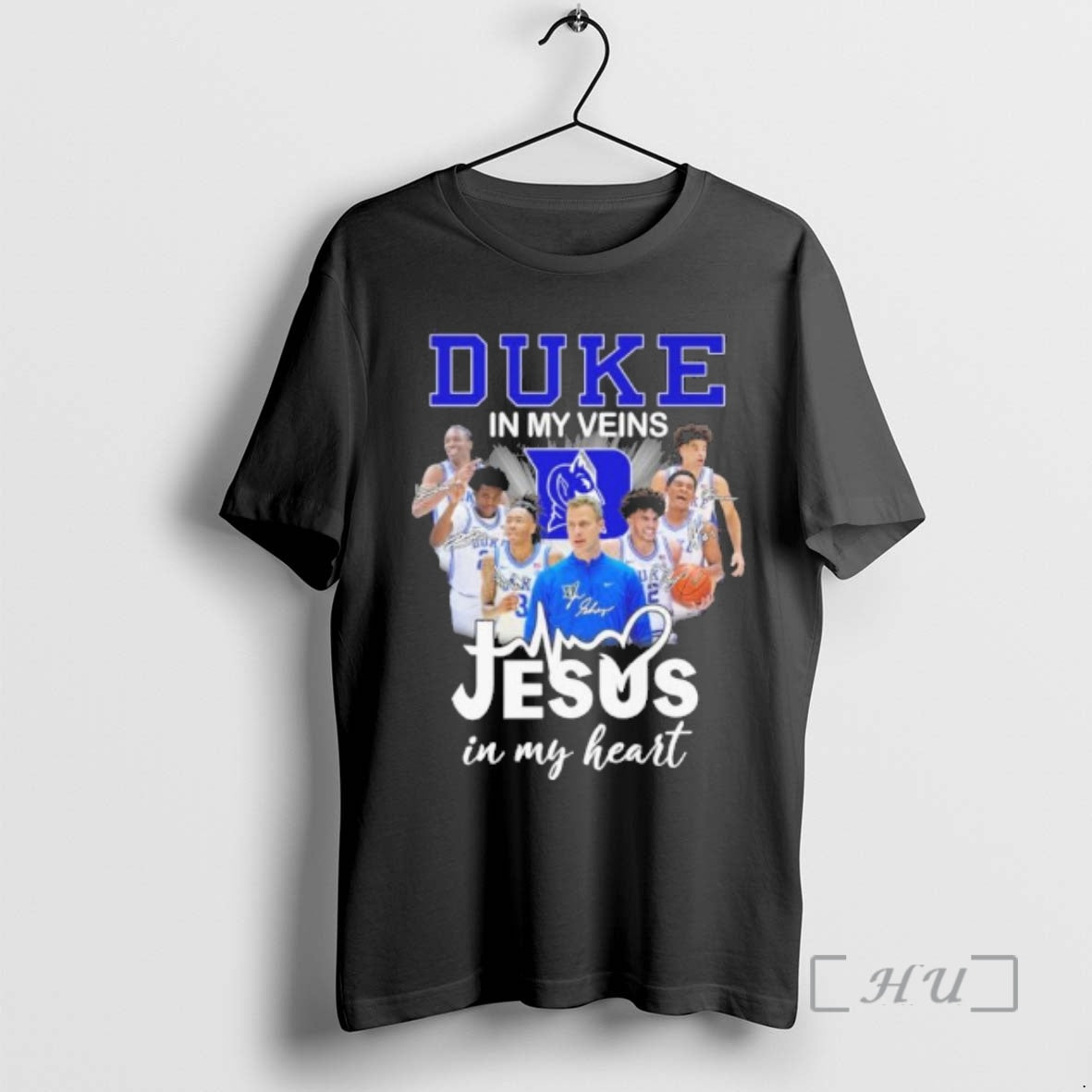 Officials Duke Mens Basketball In My Veins Jesus In My Heart Premium T Shirts Sweater Hoodie, Sweatshirt | DripVista.com