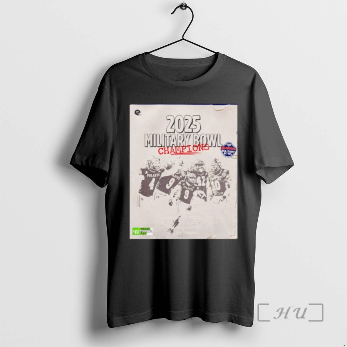 Officials Ecu Pirates 2025 Go Bowling Military Bowl Champions T-Shirts, Hoodie, Sweatshirt | DripVista.com