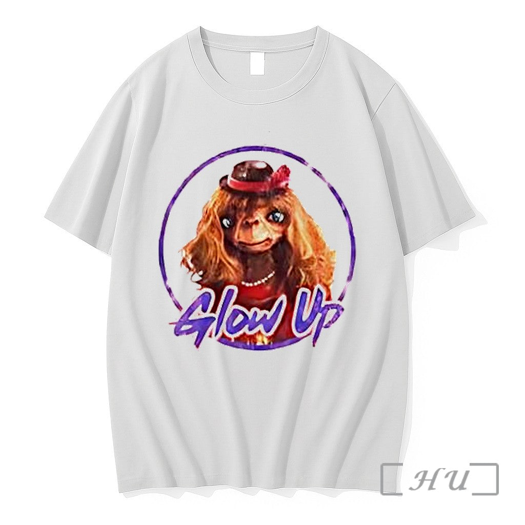 Officials Et Character Glow Up Movie Apparel Inspired By The Extra Terrestrial Premium T Shirts