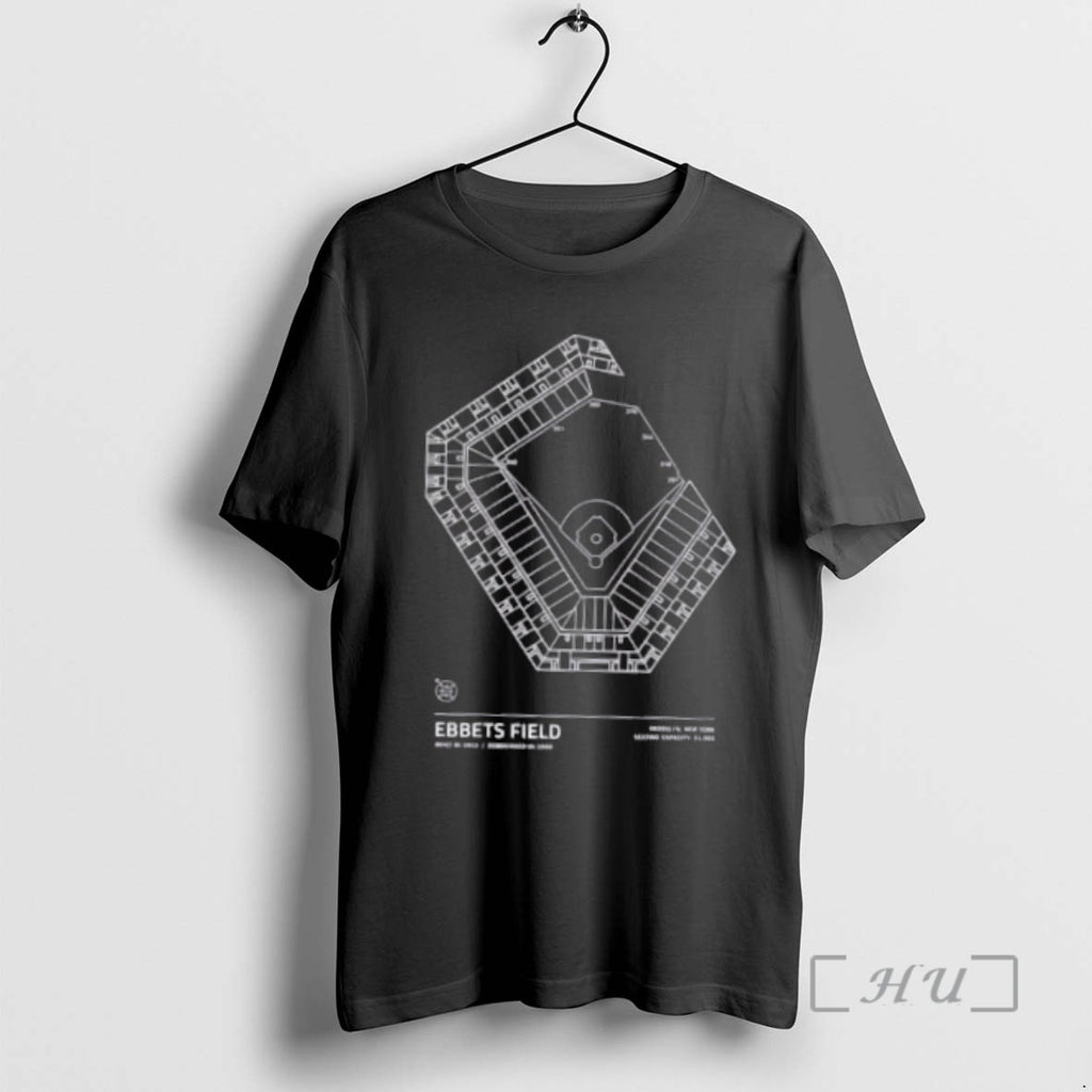 Officials Ebbets Field Stadium Collection Brooklyn New York Seating Capacity 31902 Premium T Shirts Sweater Hoodie,...