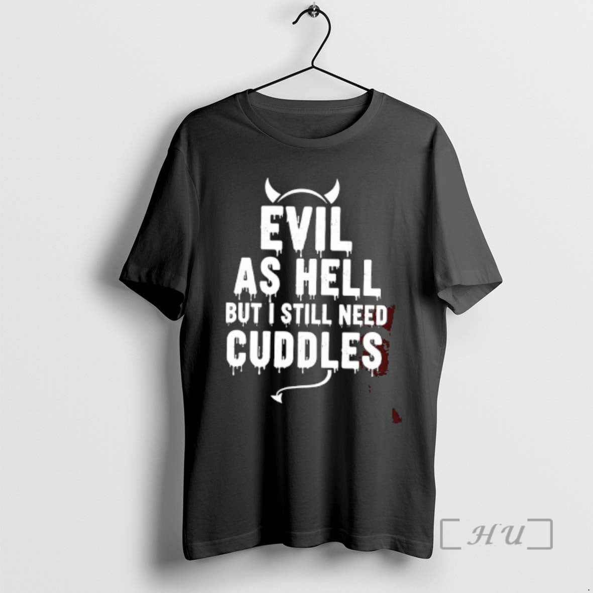 Officials Evil As Hell But I Still Need Cuddles T-Shirts, Hoodie, Sweatshirt | DripVista.com