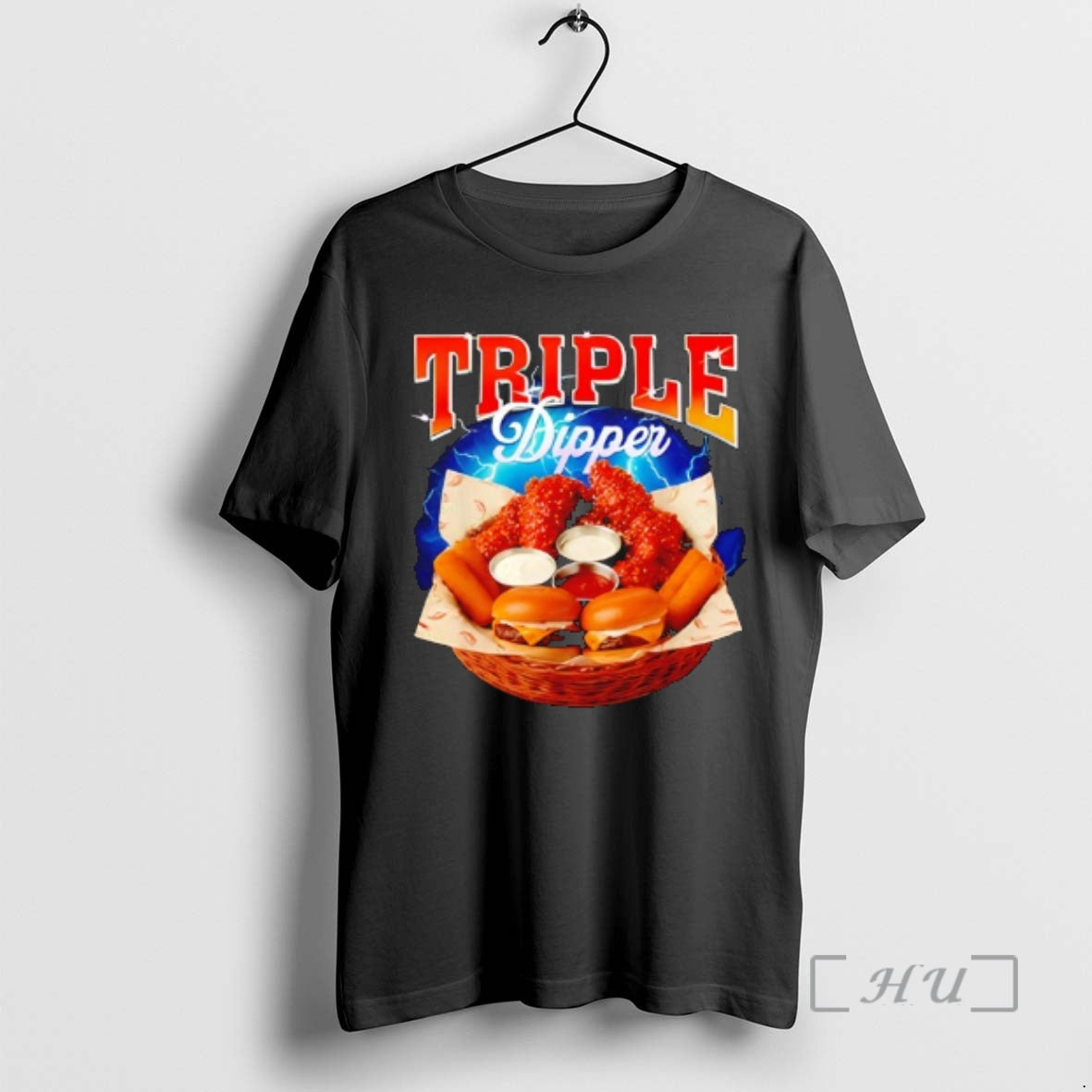 Officials Fast Food Hamburger Chicken Nugget Foodie Triple A Dipper T-Shirts, Hoodie, Sweatshirt | DripVista.com