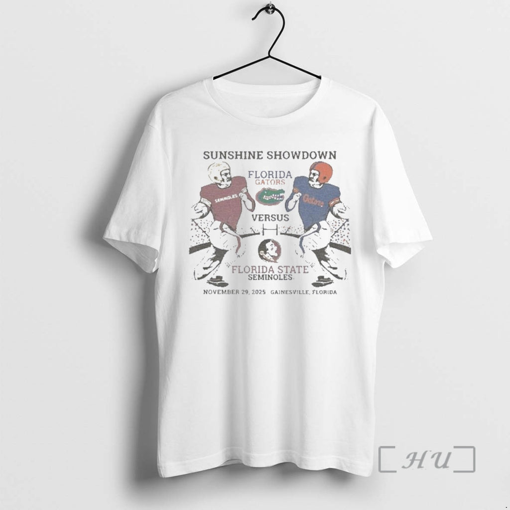 Officials Florida Gators Football Sunshine Showdown Vs Florida State 2025 T-Shirts, Hoodie, Sweatshirt | DripVista.com