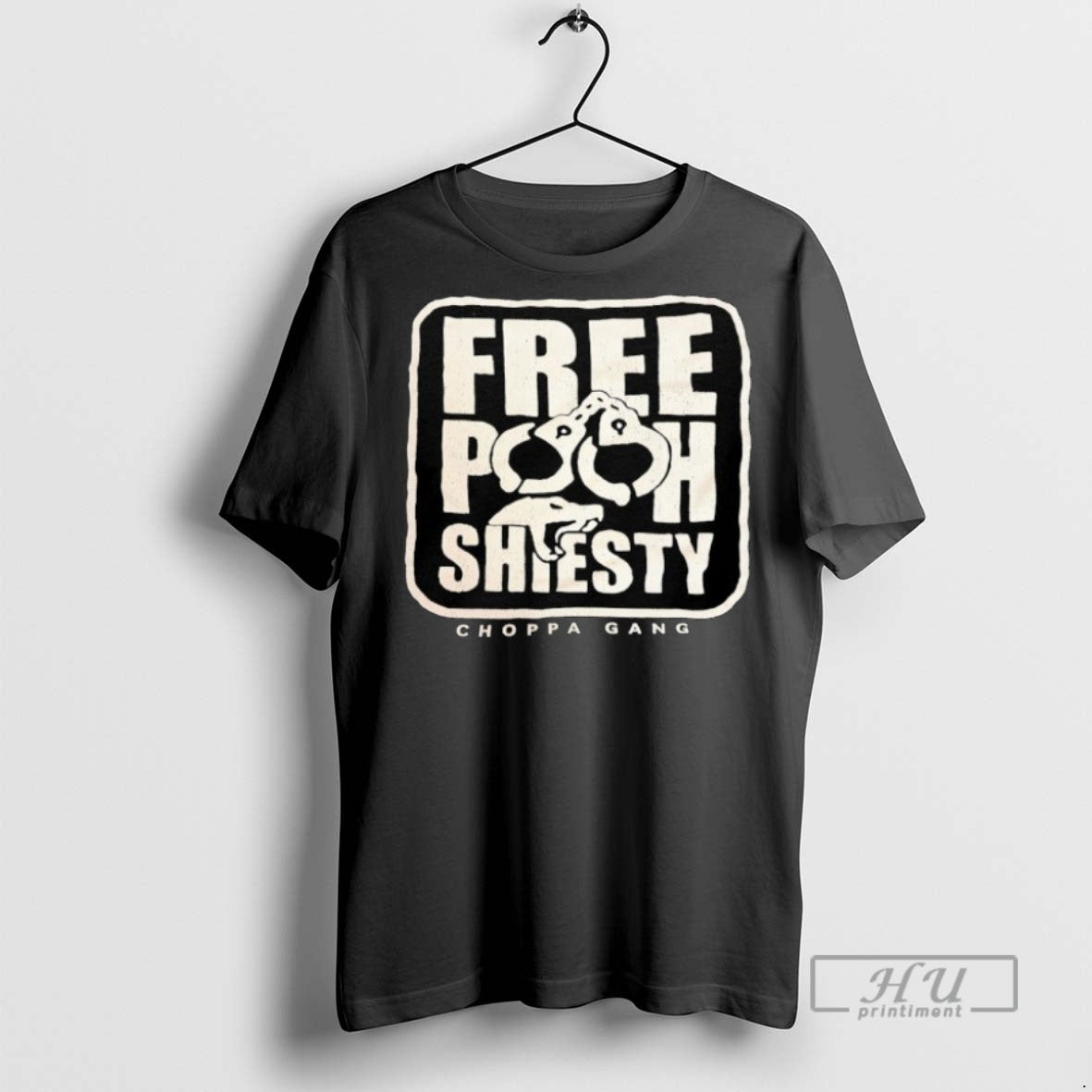 Officials Free Pooh Shiesty Choppa Gang T Shirt Sweatshirt Hoodies
