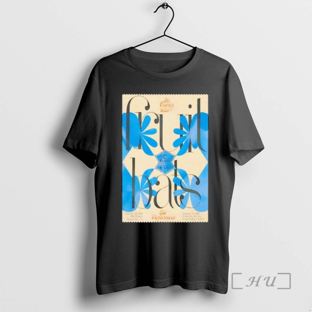 Officials Fruit Bats California January 2026 Tour T-Shirts, Hoodie, Sweatshirt | DripVista.com