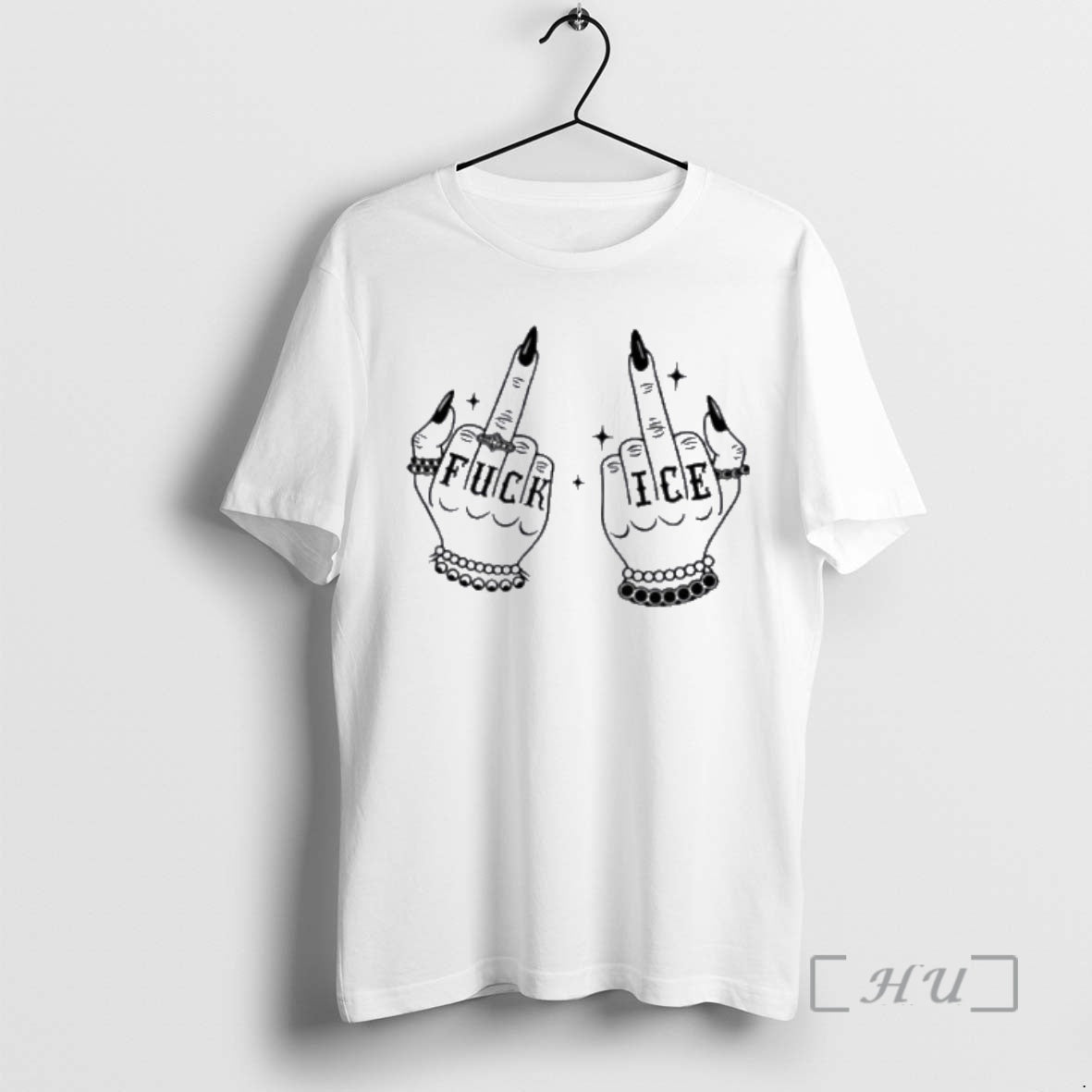 Officials Fuck Ice Abolish Ice Middle Fingers Anti Trump T-Shirts, Hoodie, Sweatshirt | DripVista.com