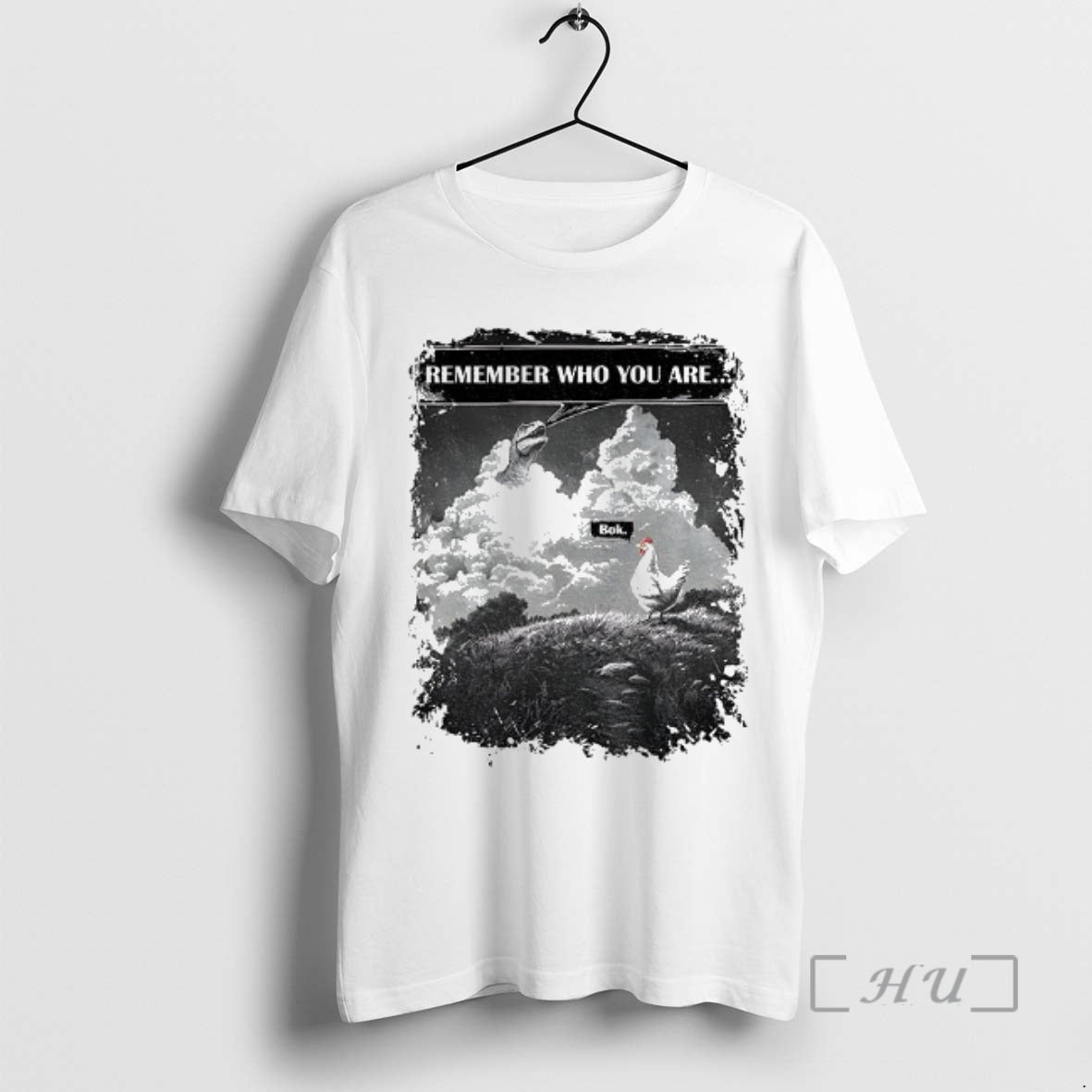 Officials Funny Evolution Joke Bok Chicken Remember Who You Are T-Shirts, Hoodie, Sweatshirt | DripVista.com