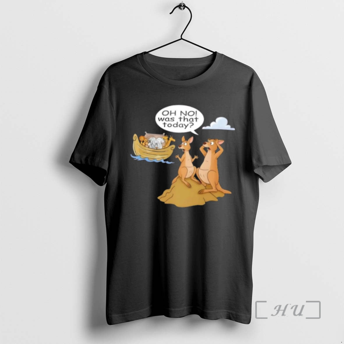 Officials Funny Kangaroo Noahs Ark Missed It T-Shirts, Hoodie, Sweatshirt | DripVista.com
