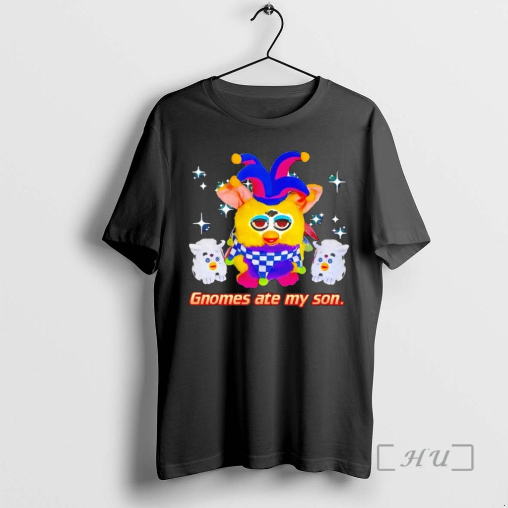 Officials Furby Jester Gnomes Ate My Son T-Shirts, Hoodie, Sweatshirt | DripVista.com