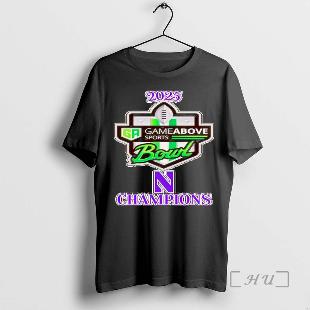 Officials Gameabove Sports Bowl 2025 Champions T-Shirts, Hoodie, Sweatshirt | DripVista.com