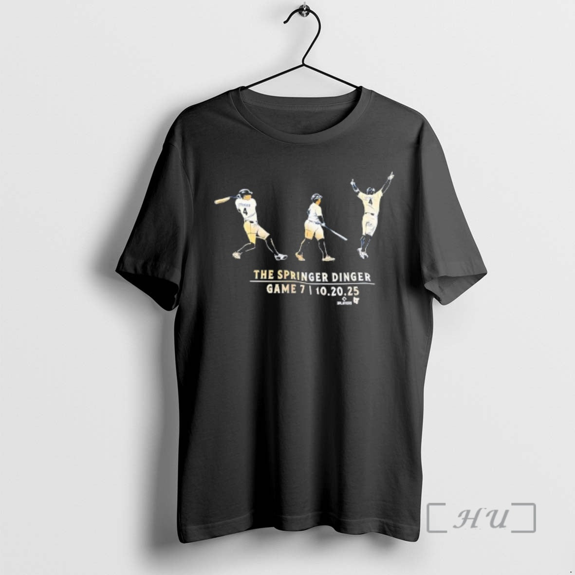 Officials George Springer The Game 7 Dinger Graphic T-Shirts, Hoodie, Sweatshirt | DripVista.com