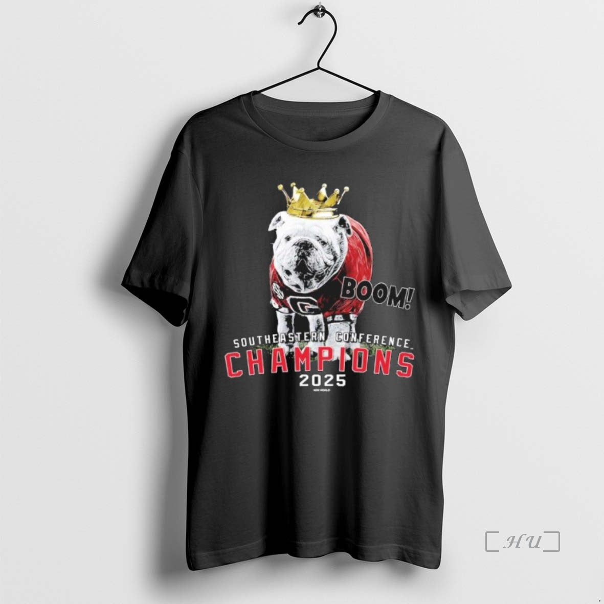 Officials Georgia Bulldogs 2025 Sec Conference Champions Mascot Crown T-Shirts, Hoodie, Sweatshirt | DripVista.com