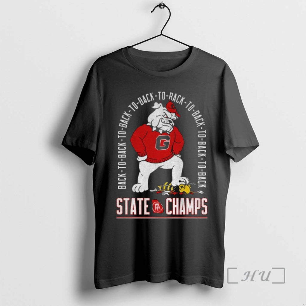 Officials Georgia Bulldogs Eight Time State Champs T-Shirts, Hoodie, Sweatshirt | DripVista.com
