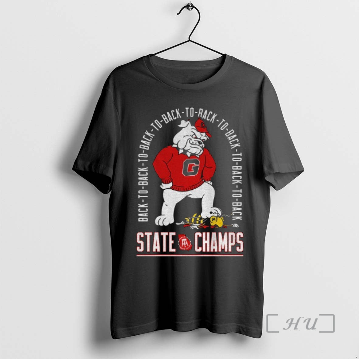 Officials Georgia Bulldogs Eight Time State Champs T-Shirts, Hoodie, Sweatshirt | DripVista.com