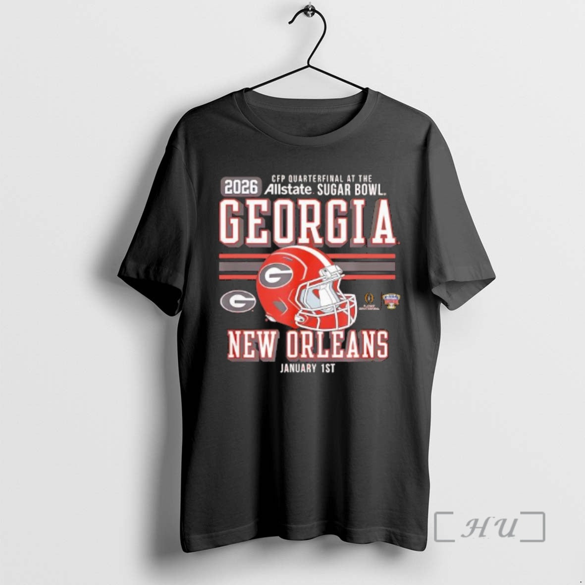 Officials Georgia Bulldogs Sugar Bowl Cfp Quarterfinal 2025 2026 T-Shirts, Hoodie, Sweatshirt | DripVista.com
