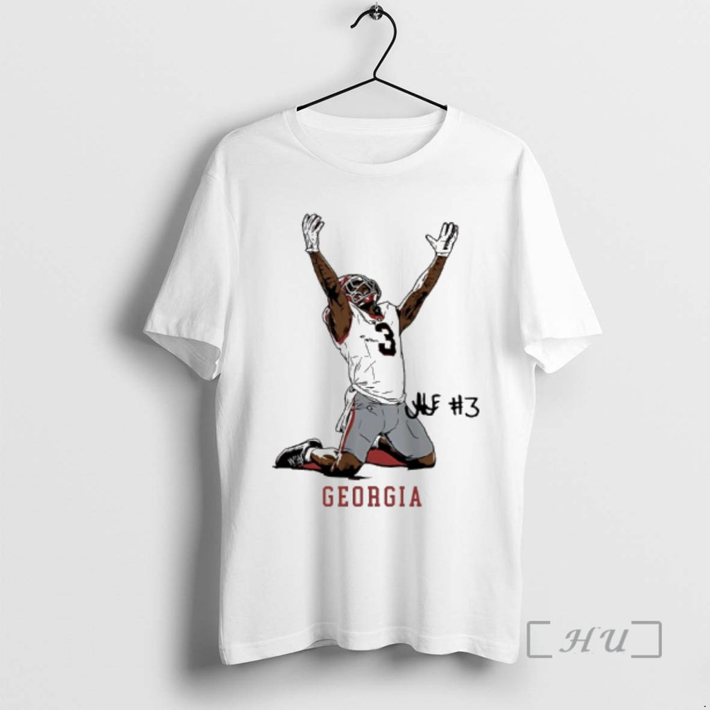Officials Georgia Football Nate Frazier End Zone Celebration Signature T-Shirts, Hoodie, Sweatshirt | DripVista.com